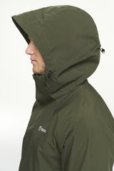 Tenson Biscaya Storm Jakke Herre - Dark Olive -