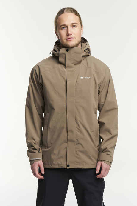 Tenson Biscaya Storm Jakke Herre - Brown - Brown