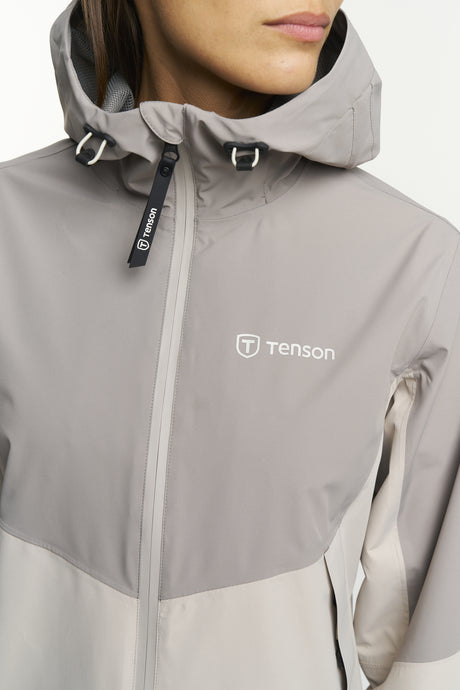 Tenson Winga Yoke Jakke Dame - Taupe -