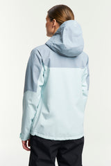 Tenson Winga Yoke Regnjakke Dame - Blue Grey -