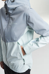 Tenson Winga Yoke Regnjakke Dame - Blue Grey -