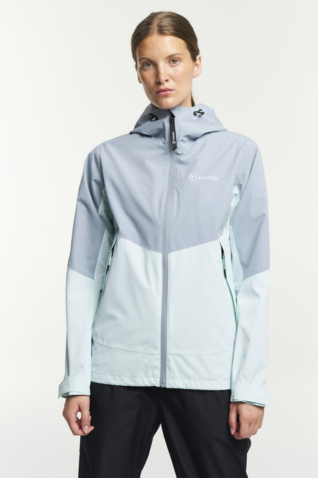 Tenson Winga Yoke Jakke Dame - Blue Grey - Blue Grey