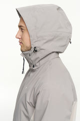 Tenson Winga Yoke Regnjakke Herre - Taupe -