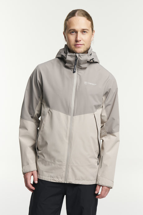 Tenson Winga Yoke Jakke Herre - Taupe - Taupe