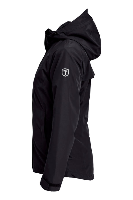 Tenson Westing Regnjakke Dame - Black -