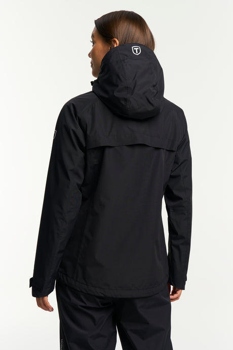 Tenson Westing Regnjakke Dame - Black -