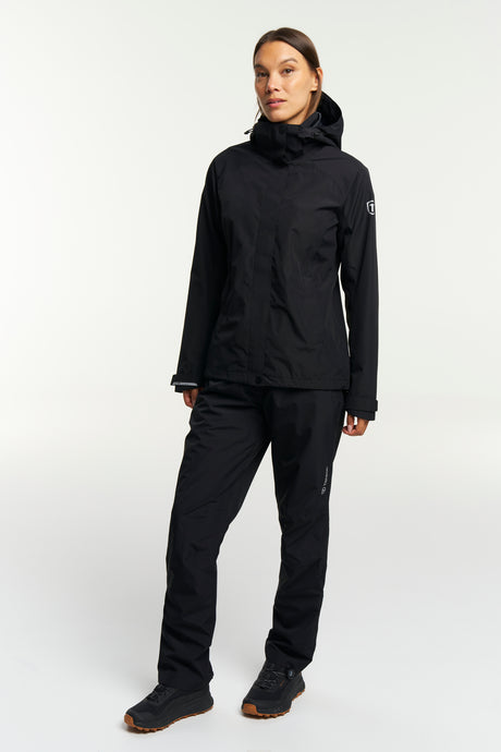 Tenson Westing Regnjakke Dame - Black -
