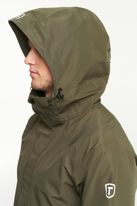 Tenson Westing Regnjakke Herre - Olive -