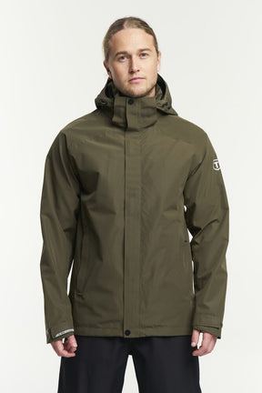 Tenson Westing Regnjakke Herre - Olive - Olive