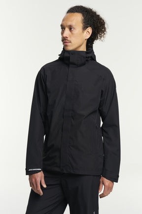 Tenson Westing Regnjakke Herre - Black - Black