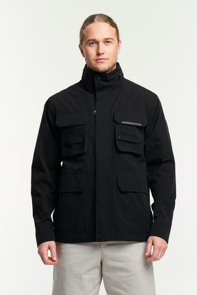 Tenson Reporter Jakke Herre - Black - Black