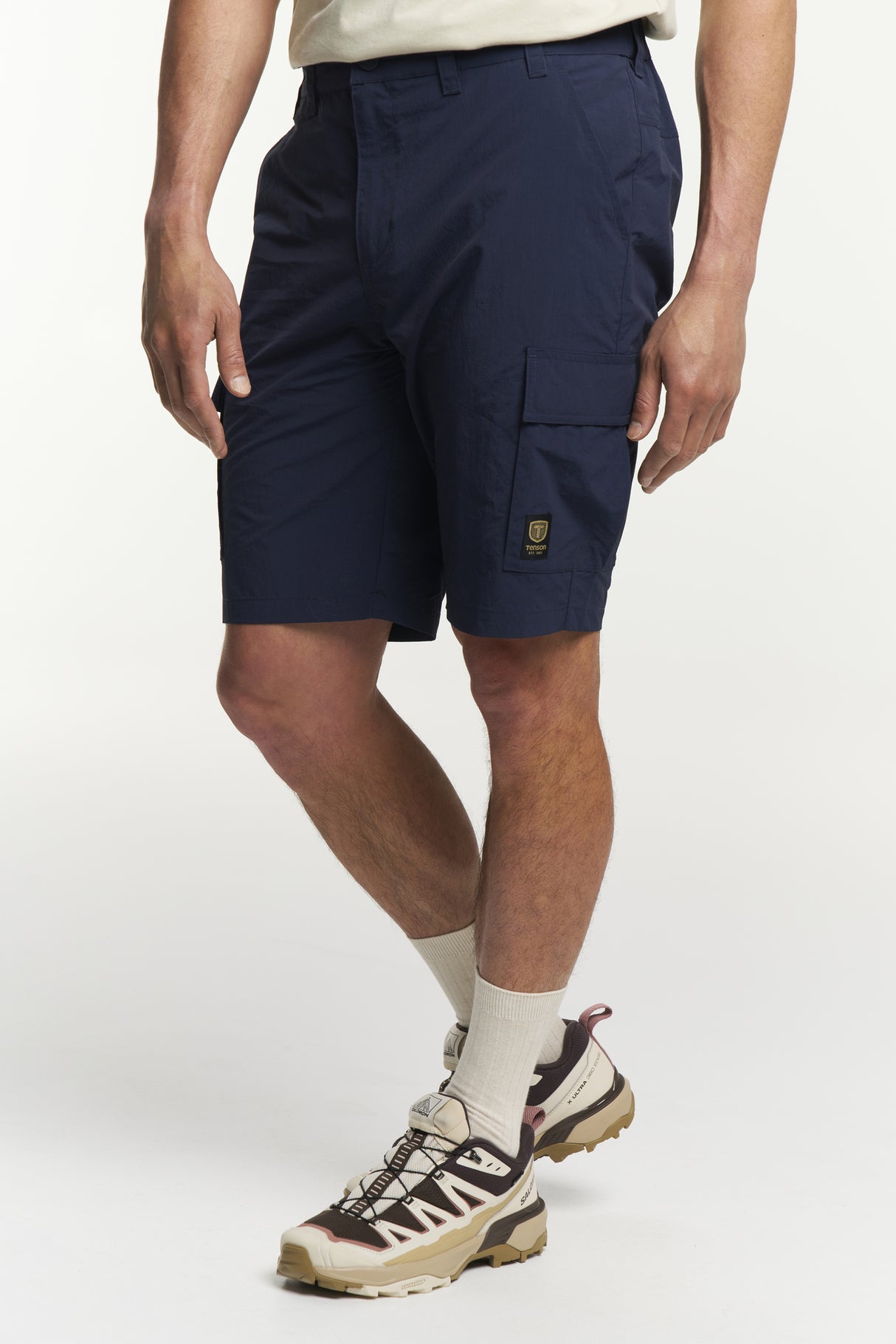 Tenson Travis Cargo Shorts Men - Dark Navy