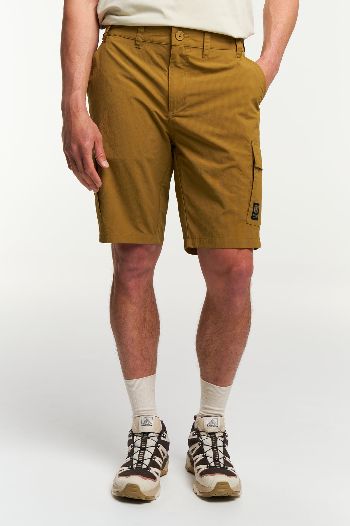 Tenson Travis Cargo Shorts Men - Brown