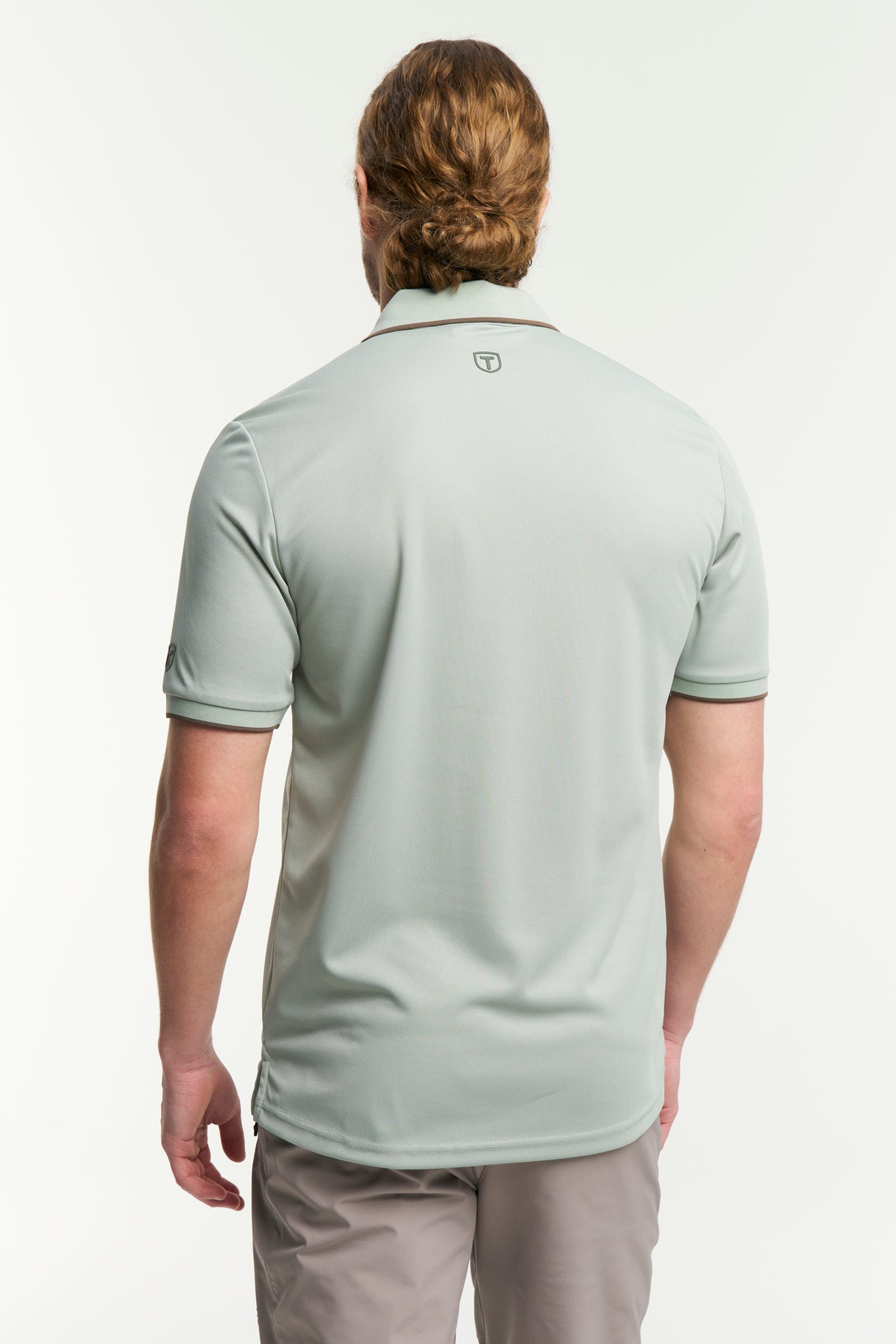 Tenson TXlite Quick Dry Polo Men - Grey Green -