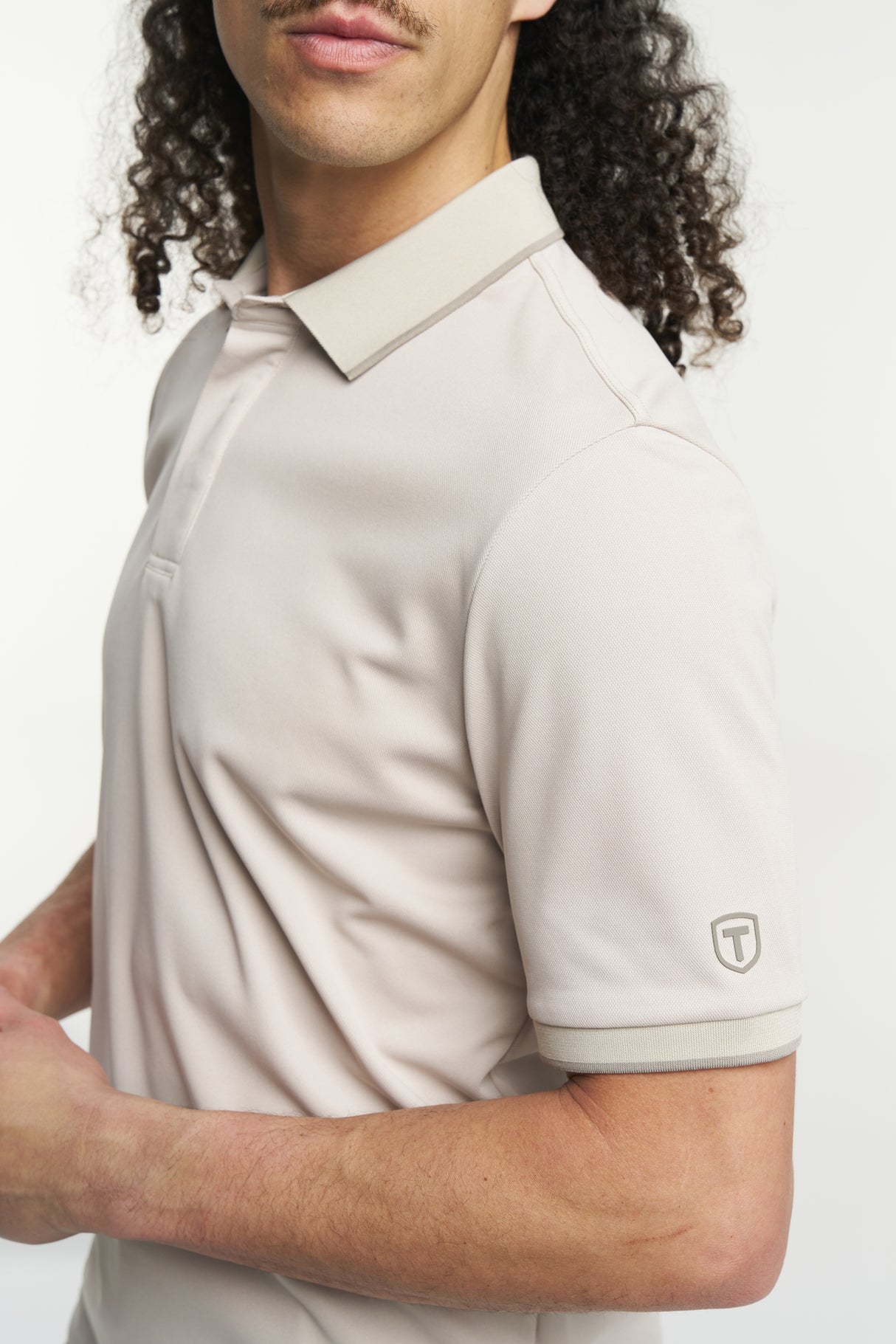 Tenson TXlite Quick Dry Polo Men - Sand -