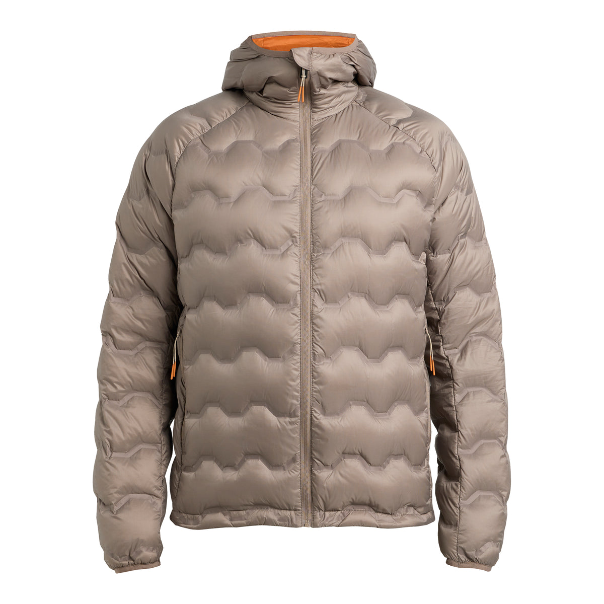 Tenson Miyabi Hood Down Jacket Men - Brown