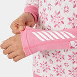 Helly Hansen Juniors' Graphic LIFA® Merino Base Layer Set Skiundertøj Børn - Sugar Pink -