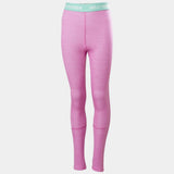Helly Hansen Juniors' Graphic LIFA® Merino Base Layer Set Skiundertøj Børn - Meta Pink