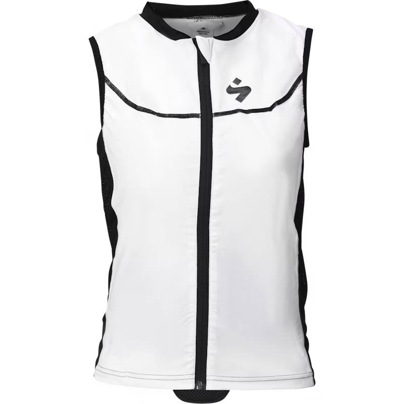 Sweet Protection Back Protector Vest Women's Rygskjold Dame - True Black Snow White
