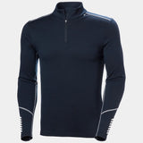 Helly Hansen Men's LIFA® Merino Midweight Half-zip Base Layer Skiundertrøje Herre - Navy -