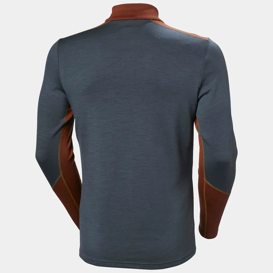 Helly Hansen Men's LIFA® Merino Midweight Half-zip Base Layer Skiundertrøje Herre