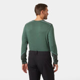 Helly Hansen Men's LIFA® Merino Midweight Crew Base Layer Ski Baselayer - Malachite