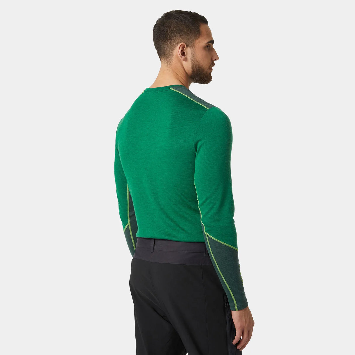 Helly Hansen Men's LIFA® Merino Midweight Crew Base Layer Skiundertrøje Herre -