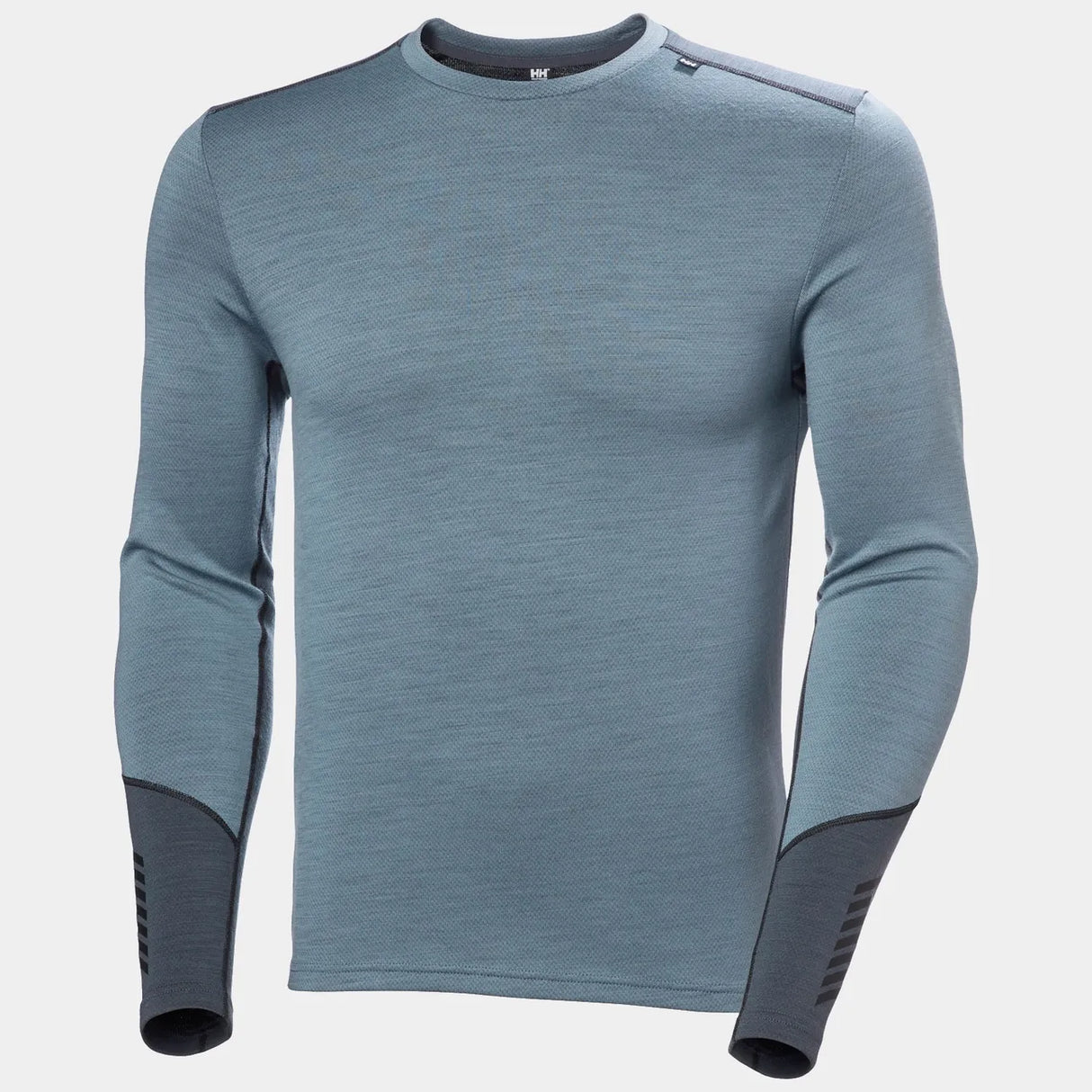 Helly Hansen Men's LIFA® Merino Midweight Crew Base Layer Skiundertrøje Herre - Washed Navy -