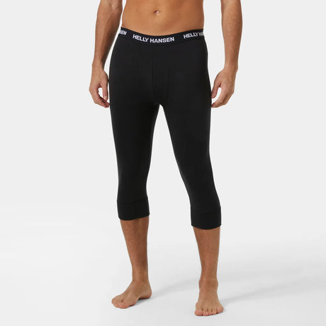 Helly Hansen Men's LIFA® Merino Midweight 3/4 Base Layer Pants Skiunderbukser Herre - Black - Black