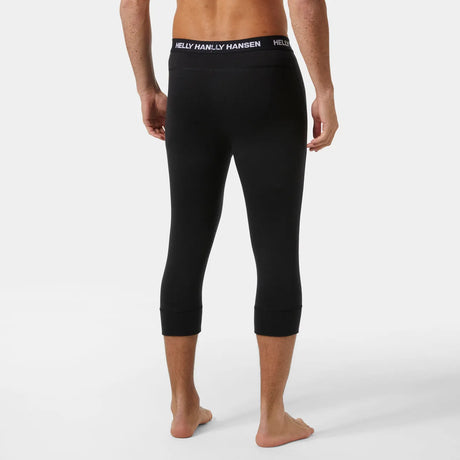Helly Hansen Men's LIFA® Merino Midweight 3/4 Base Layer Pants Skiunderbukser Herre - Black -