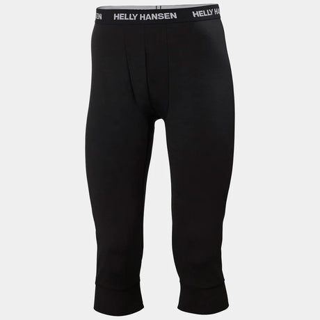 Helly Hansen Men's LIFA® Merino Midweight 3/4 Base Layer Pants Skiunderbukser Herre - Black