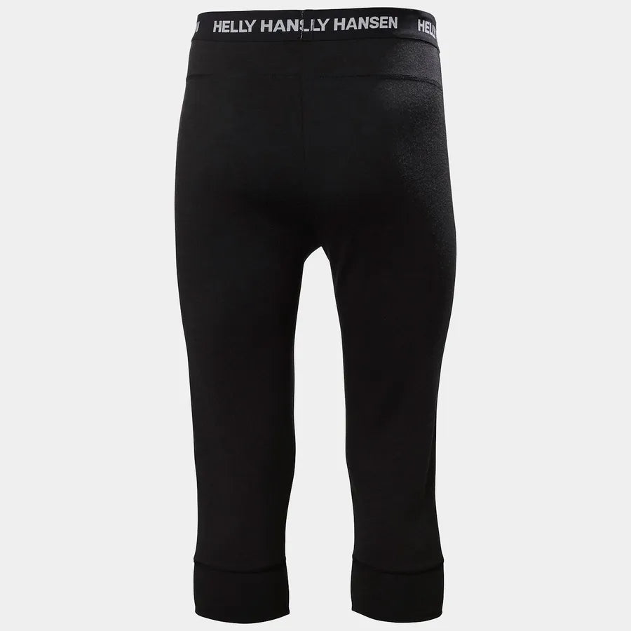 Helly Hansen miesten LIFA® Merinovilla keskipainoiset 3/4-pohjaiset housut, miesten hiihtohousut