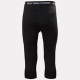 Helly Hansen Men's LIFA® Merino Midweight 3/4 Base Layer Pants Skiunderbukser Herre - Black -
