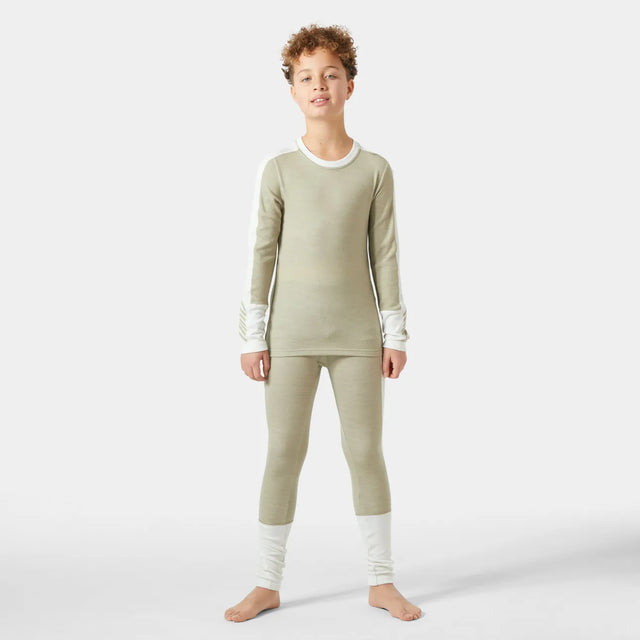 Helly Hansen Juniors' LIFA® Merino Midweight Base Layer Set Skiundertøj Børn - Light Lav - Light Lav