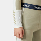 Helly Hansen Juniors' LIFA® Merino Midweight Base Layer Set Skiundertøj Børn - Light Lav -