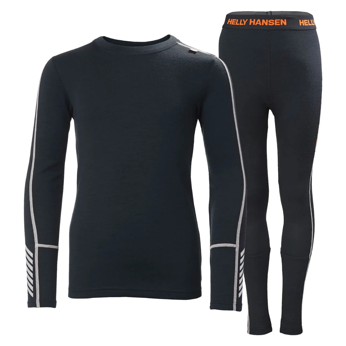 Helly Hansen Juniors' LIFA® Merino Midweight Base Layer Set Skiundertøj Børn - Navy - Navy