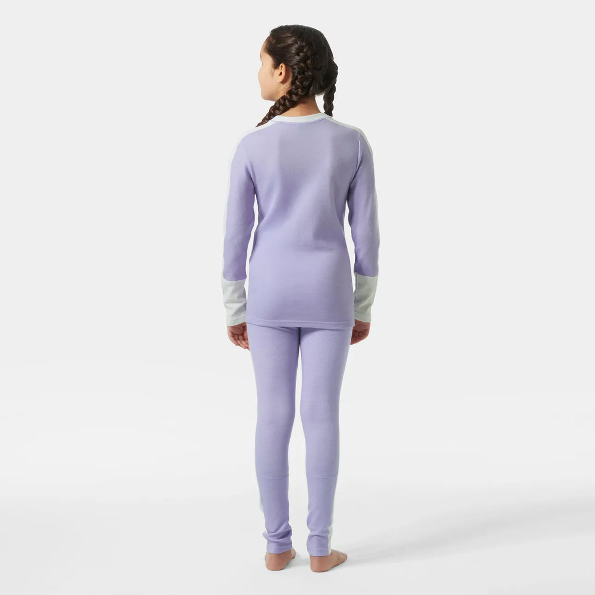 Helly Hansen Juniors' LIFA® Merino Midweight Base Layer Set Skiundertøj Børn - Bright Lavender -