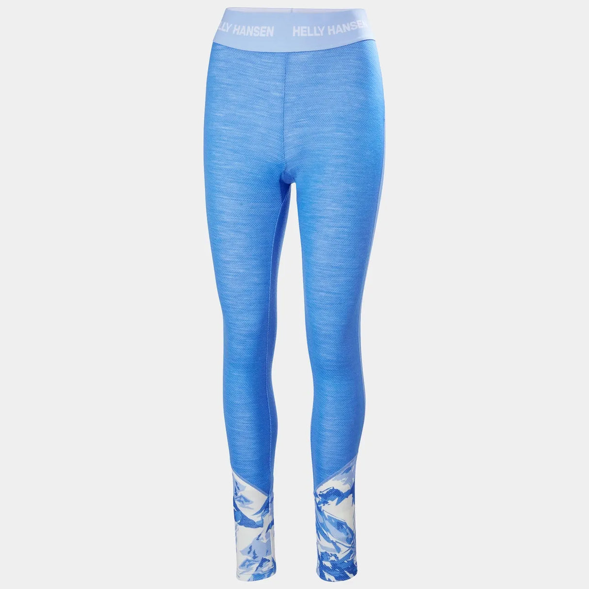 Helly Hansen Women’s LIFA® Merino Midweight Graphic Skiundertøj Sæt Dame - Ultra Blue