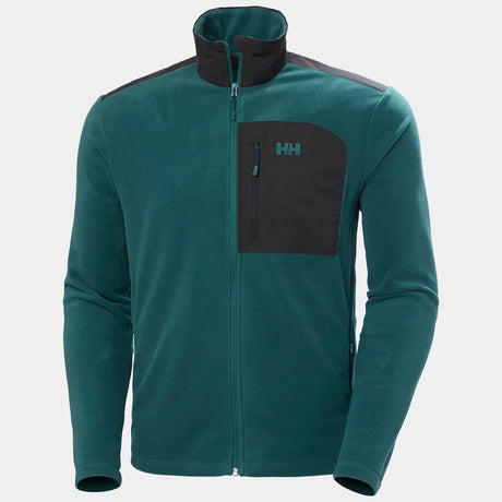 Helly Hansen Men's Daybreaker Block Microfleece Jacket Fleecejakke Herre - Dark Creek