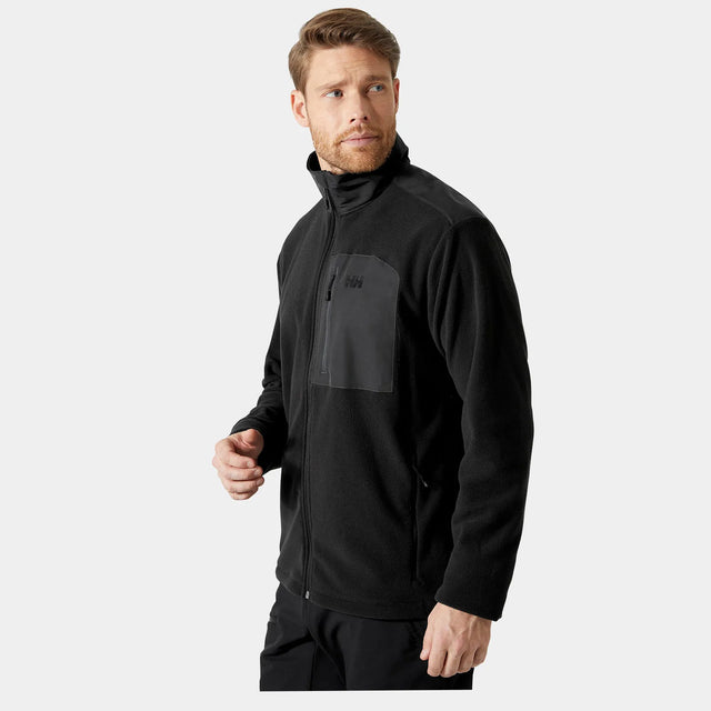 Helly Hansen Men's Daybreaker Block Microfleece Jacket Fleecejakke Herre - Black - Black