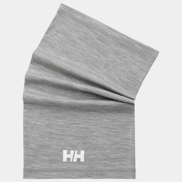 Helly Hansen HH Merino 2.0 Neck Gaiter Unisex Halsedisse Dame / Herre - Grey Melange - Grey Melange One-size - 49484_949-4-front