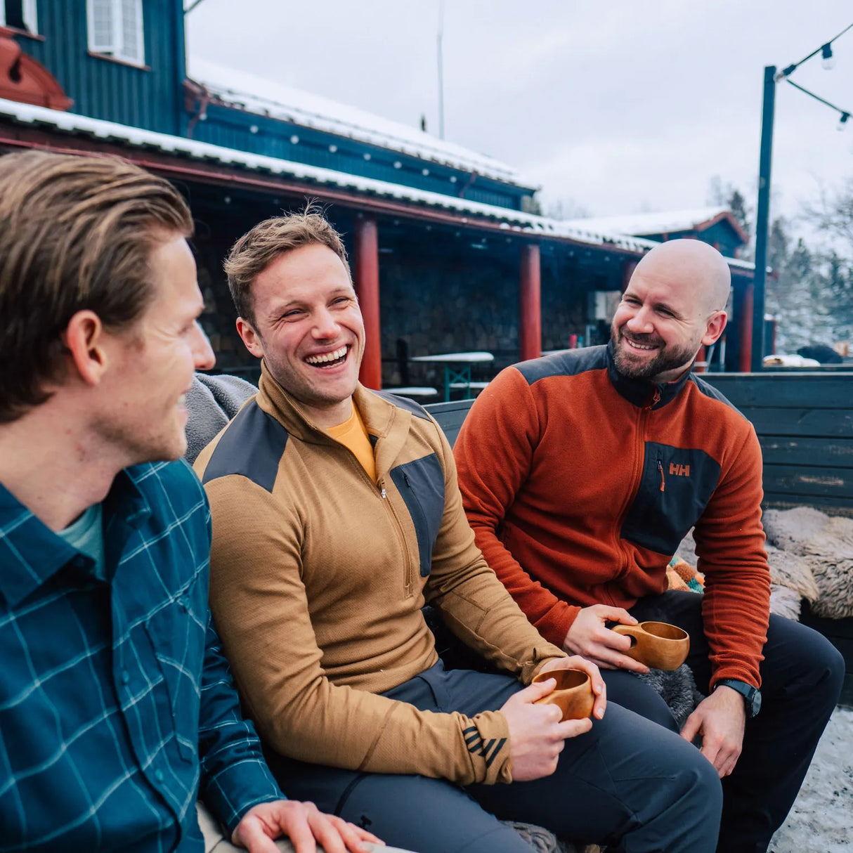 Helly Hansen Men’s LIFA® Merino Wool Midlayer Half Zip Skiundertrøje Herre - Lynx -