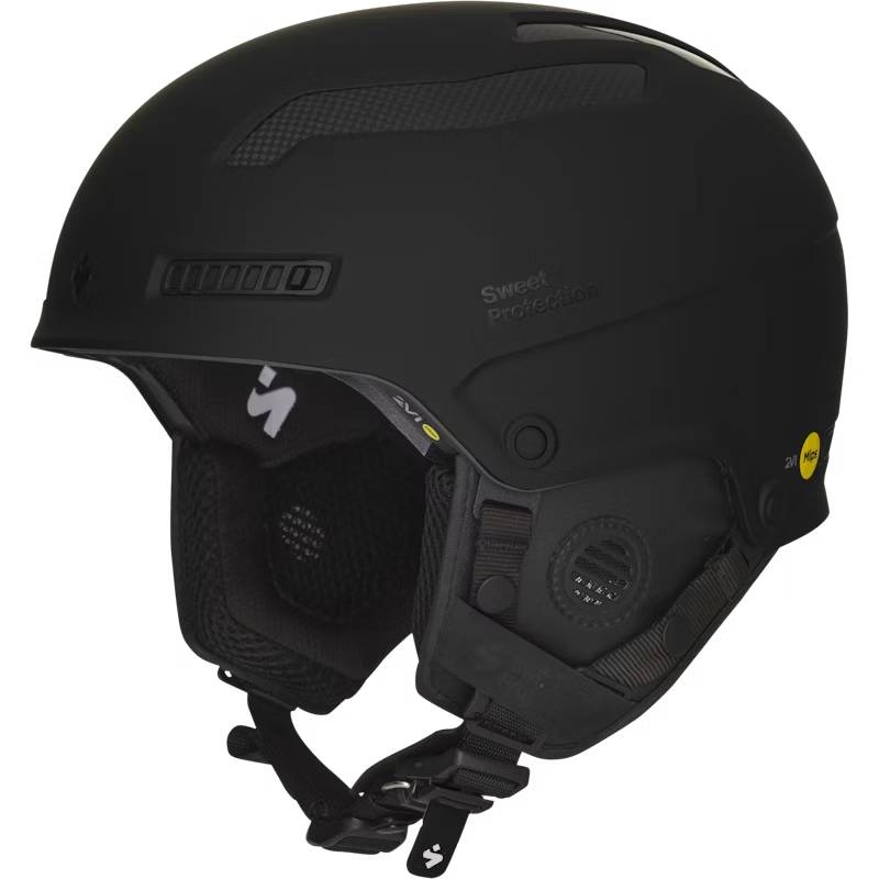 Sweet Protection Trooper 2Vi® Mips Helmet Skihjelm Dame / Herre - Dirt Black - Dirt Black