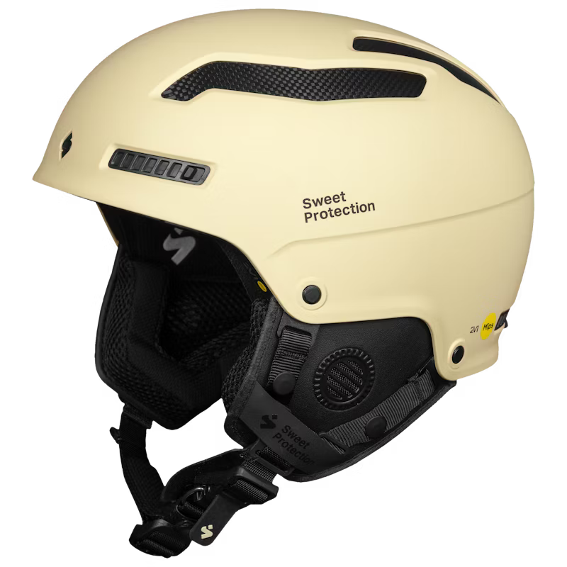 Sweet Protection Trooper 2Vi® Mips Helmet Skihjelm Dame / Herre - Matte Cream - Matte Cream