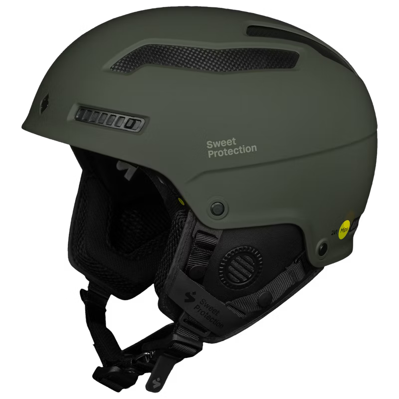 Sweet Protection Trooper 2Vi® Mips Helmet Skihjelm Dame / Herre - Maze Green - Maze Green