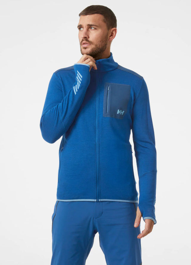 Helly Hansen Men's LIFA® Merino Midlayer Jacket Herre - Deep Fjord - Deep Fjord