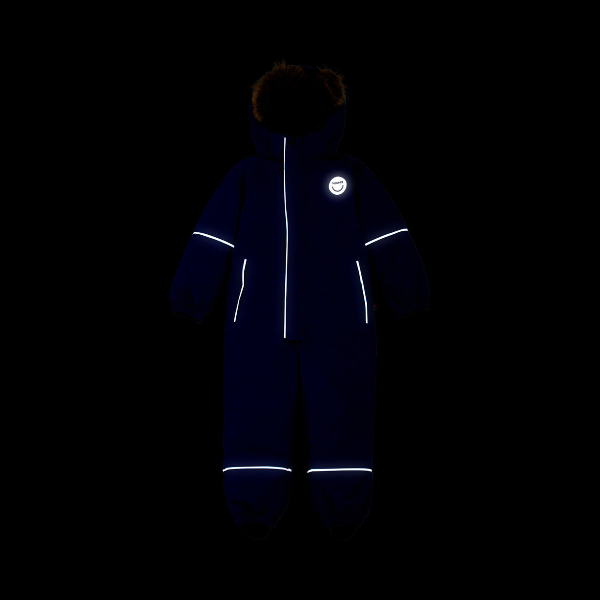 Viking Play Winter Playsuit Thermal Børneflyverdragt - Blue