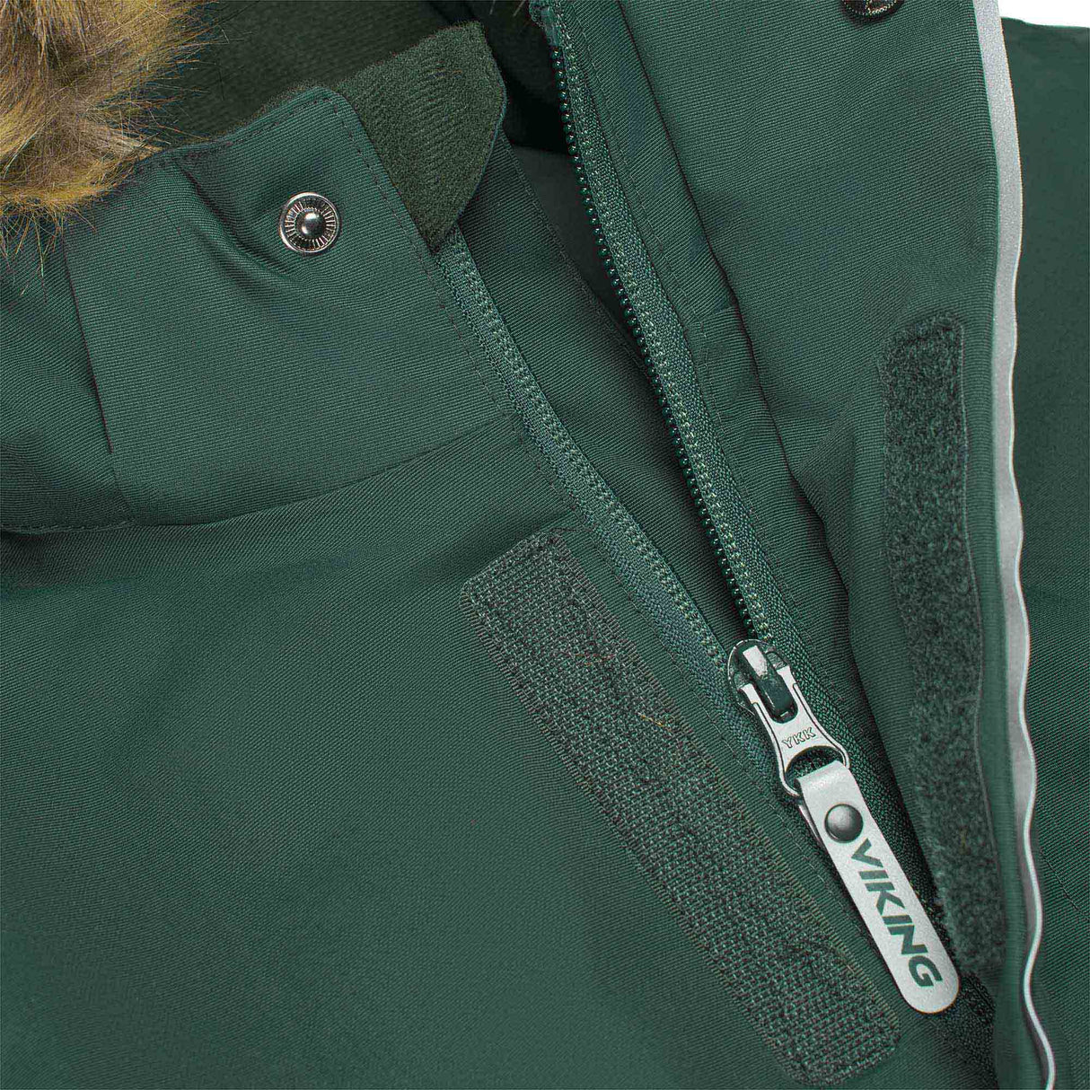 Viking Play Winter Playsuit Thermal Børneflyverdragt - Pine