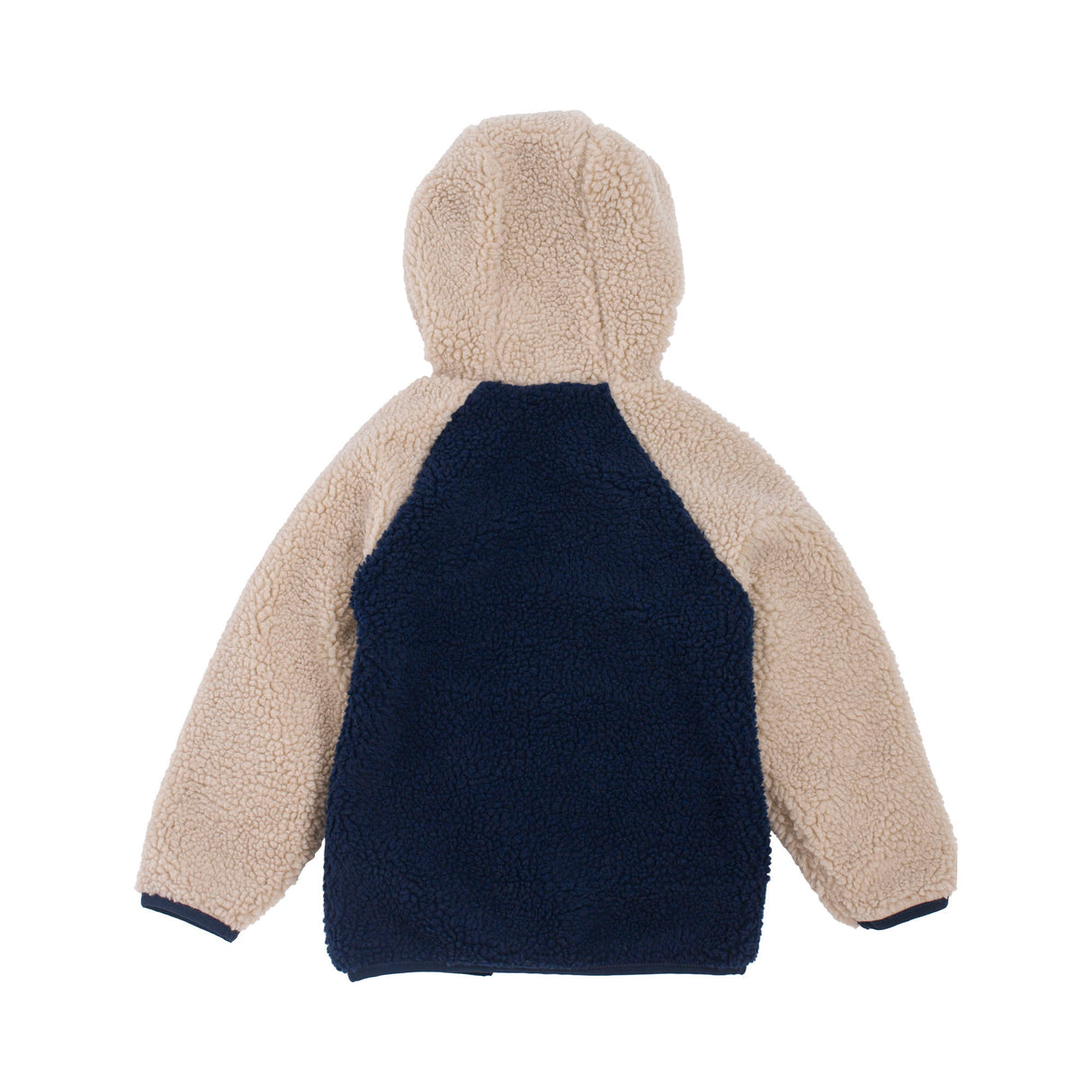 Viking Play Reversible Pile Jacket Vendbar Børnejakke - Navy -