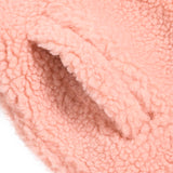 Viking Play Reversible Pile Jacket Vendbar Børnejakke - Pink/Cement -